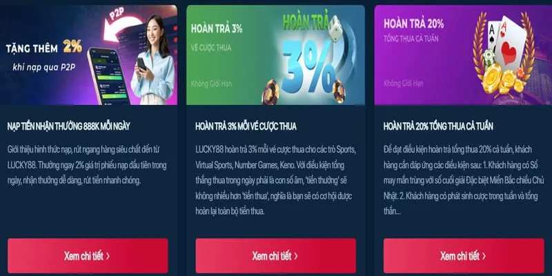 Ưu đãi chào mừng thành viên mới 3win